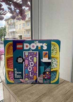Конструктор lego dots дошка для повідомлень message board