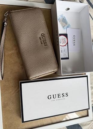 Гаманець guess рожевий