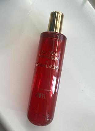 Духи zara red temptation & sandalwood