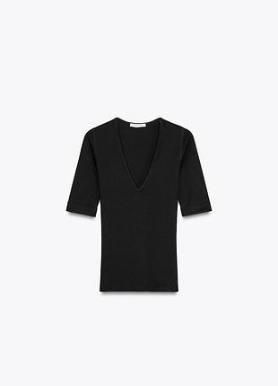 Zara чудова базова футболка топ p. s