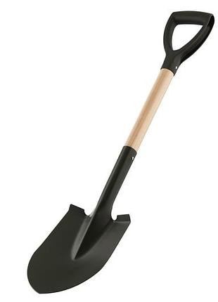 Лопата штикова 2e digger 1 2e-s78w з дерев'яною ручкою