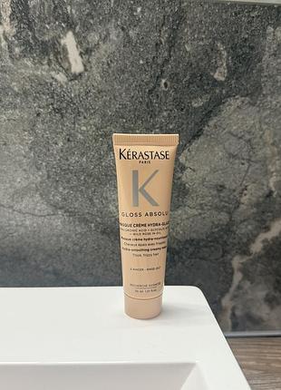 Kerastase gloss absolu masque creme hydra-glaze кремовая маска