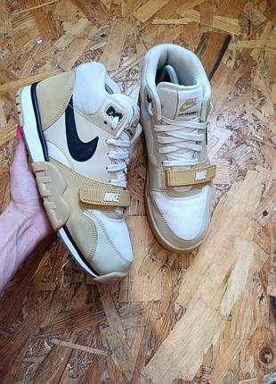 Оригінальні демісезонні кросівки nike air trainer 1 beige dv7201-100