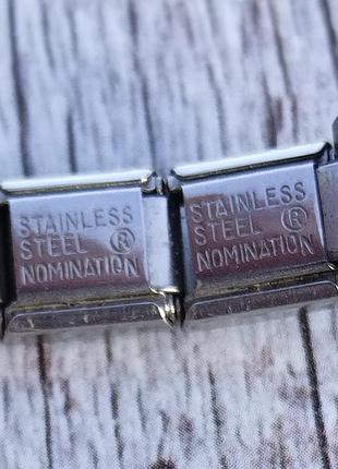 Nomination браслет нержавеющая сталь,унисекс.