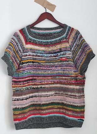 Вовняна футболка handmade