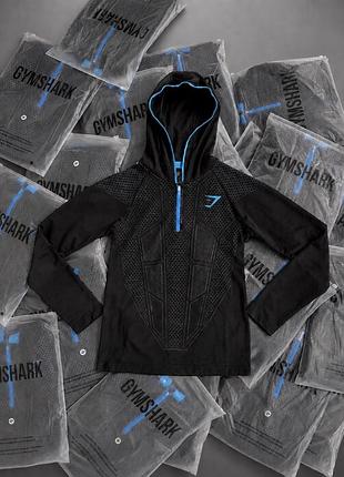 Gymshark onyx v1 hooded compression long sleeve