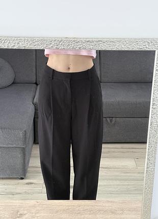 Класичі чорні брюки zara