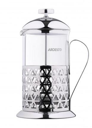 Френч-пресс ardesto gemini ar1908fp стеклянный 0.8л прозрачный