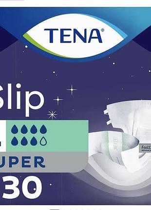 Підгузки для дорослих tena slip super large 30 шт.