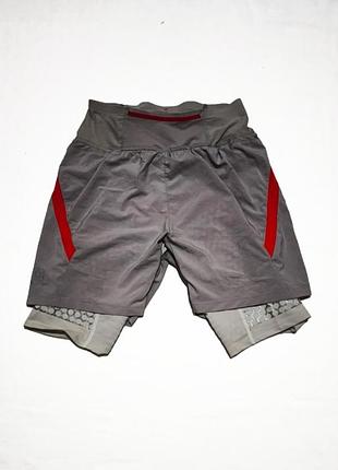 Шорты компрессионные беговые salomon exo s-lab twinskin. 2 в 1 шорты саломон в виде nike pro arcteryx dynafit on running under armour adidas puma