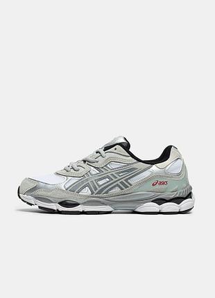 Кроссовки asics gel-nyc cream steal grey