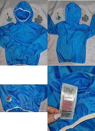 Детская ветровка-дождевик анорак quechua (decathlon) 105
-124