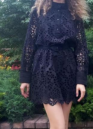 Платье черное h&amp;m