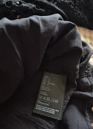 Платье черное h&amp;m 8