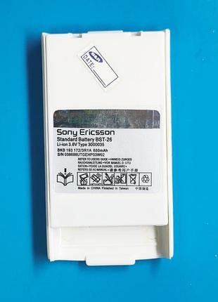 Sony ericsson t100 bst-26 акумулятор перепакований 650ma