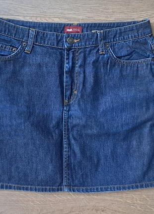Джинсовая юбка h&m eur 40