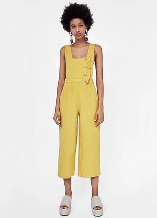 Комбінезон лляний zara
