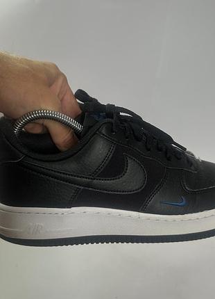 Кросівки nike air force 1 '07 black court blue розмір 41