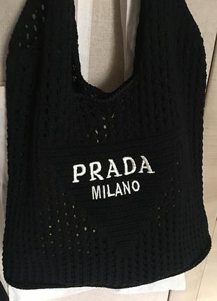 Сумка шопер prada 2