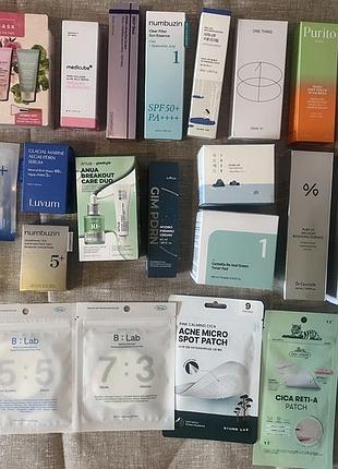 Корейська косметика numbuzin, round lab, anua, medicube, lagom, luvum та інша
