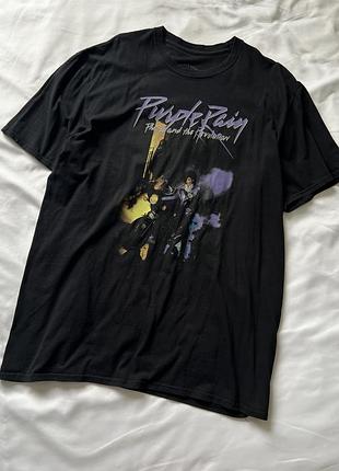 Футболка чоловіча вінтажна мерч purple rain xl the prince estate