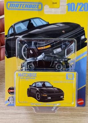 Коллекционная машинка matchbox collectors — 1980 porsche 911 turbo slant nose