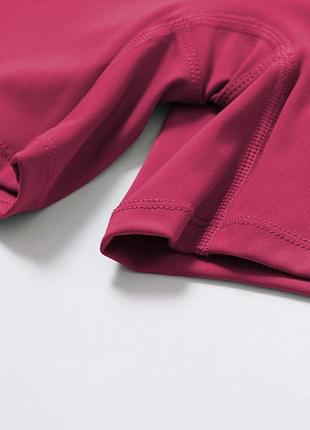 Розовые спортивные шортики плюс сайз (s-3xl) для тренировок и активного отдыха шорты эластичные с пуш ап малиновые 91199 спорт велосипедки