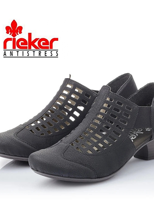 Rieker antistress босоніжки туфлі жіночі чорні розмір 41 42 27,5 см