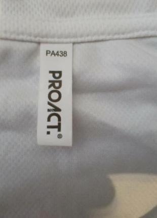 Футболка чоловіча proact біла з принтом