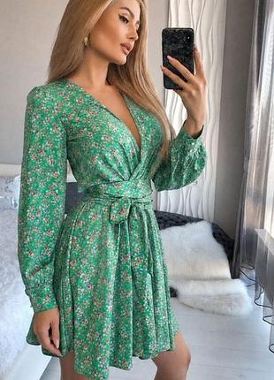 Сукня плаття жіноча зелена, синя р.. l-xl, xl-xxl