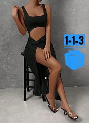 Сукня з розрізом shein m