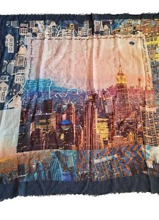 Шерстяна хустка / палантин codello «new york»