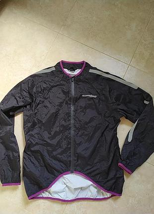 Ветровка черная спортивная waterproof унисекс