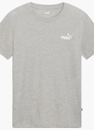 Жіноча базова футболка puma essentials small logo tee