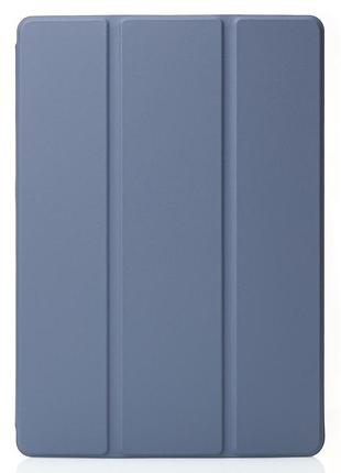 Чехол из искусственной кожи smartcover для планшета samsung galaxy tab s9 / s9 fe / s10 / s10 fe серая лаванда