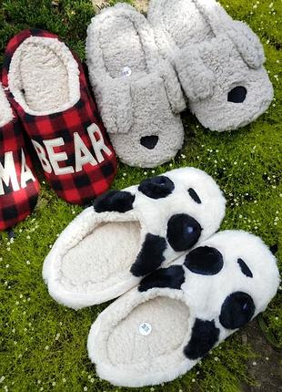 Тапочки twins 38/39 женские mama bear тапочки панда собака жюнке