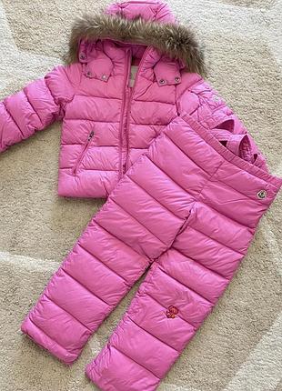 Оригінал moncler пуховий комбінезон
