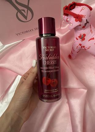 Парфумований спрей forbidden cherry victoria’s secret usa спрей для тіла вікторія сікрет оригінал