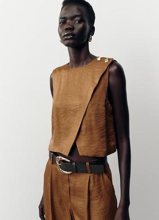 Новий топ блуза zara