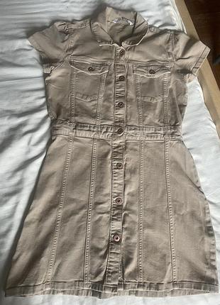 Джинсове плаття сарафан zara