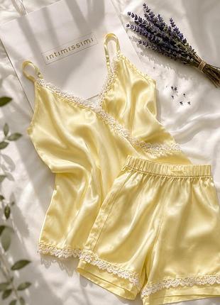 Intimissimi піжамка з натуральної атласної віскози