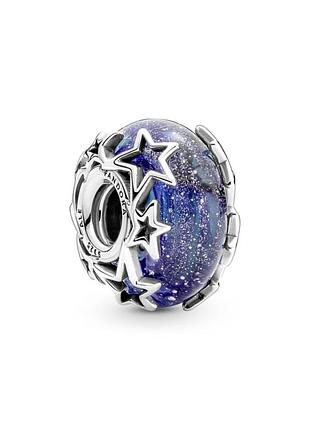 Намистина pandora "блакитна галактика та зірка" 790015c00