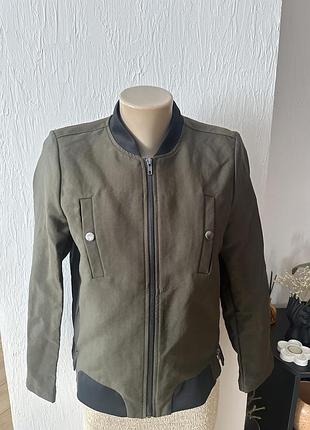 Куртка з цупкої тканини mango m