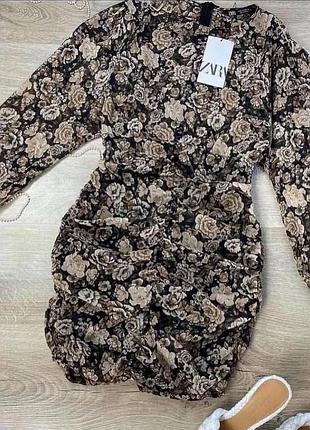 Шифонова сукня zara,m
