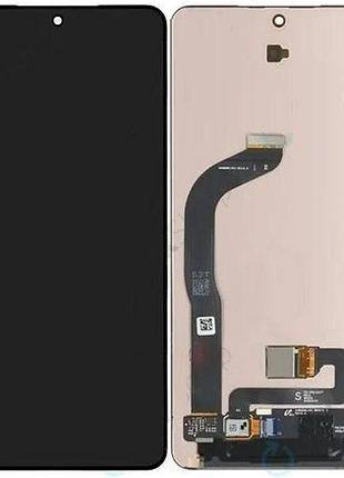 Дисплей samsung s937 galaxy s25 edge, с сенсором, black, оригинал