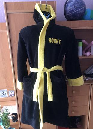Халат теплий мягусенький 10-12 років 152 см. rocky groovy
