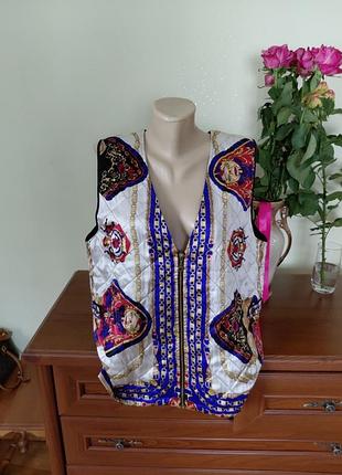 Шовкова жилетка alba moda