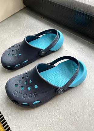 Сабо дитячі kids’ electro clog синій/електро 18-19 см