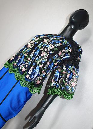 Блуза с вышивкой topshop