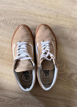 Кеди vans унісекс бежеві